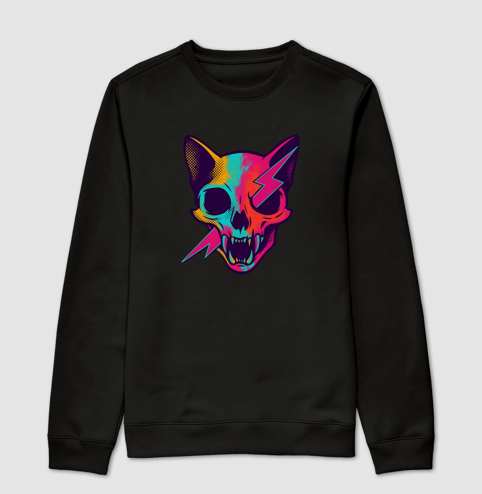 Suéter RAINBOW SKULL