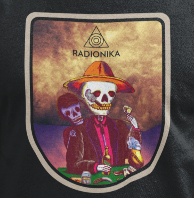 Camiseta Alcoholic Calavera | Rolê no Submundo