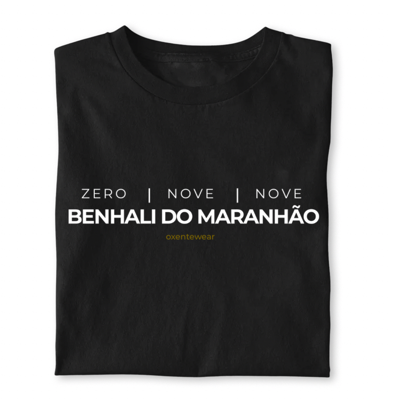 Camiseta 099 Benhali do Maranhão | OxenteWear