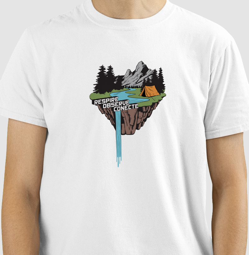 Camiseta Respire Observe Conect 