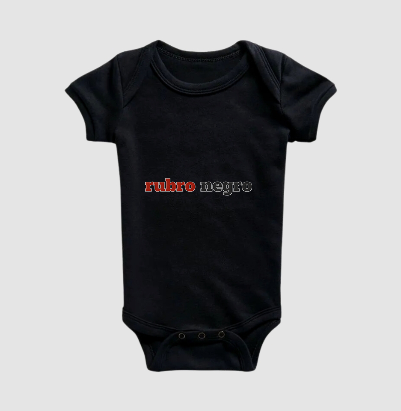 DODDIO - Rubro negro - Body Infantil