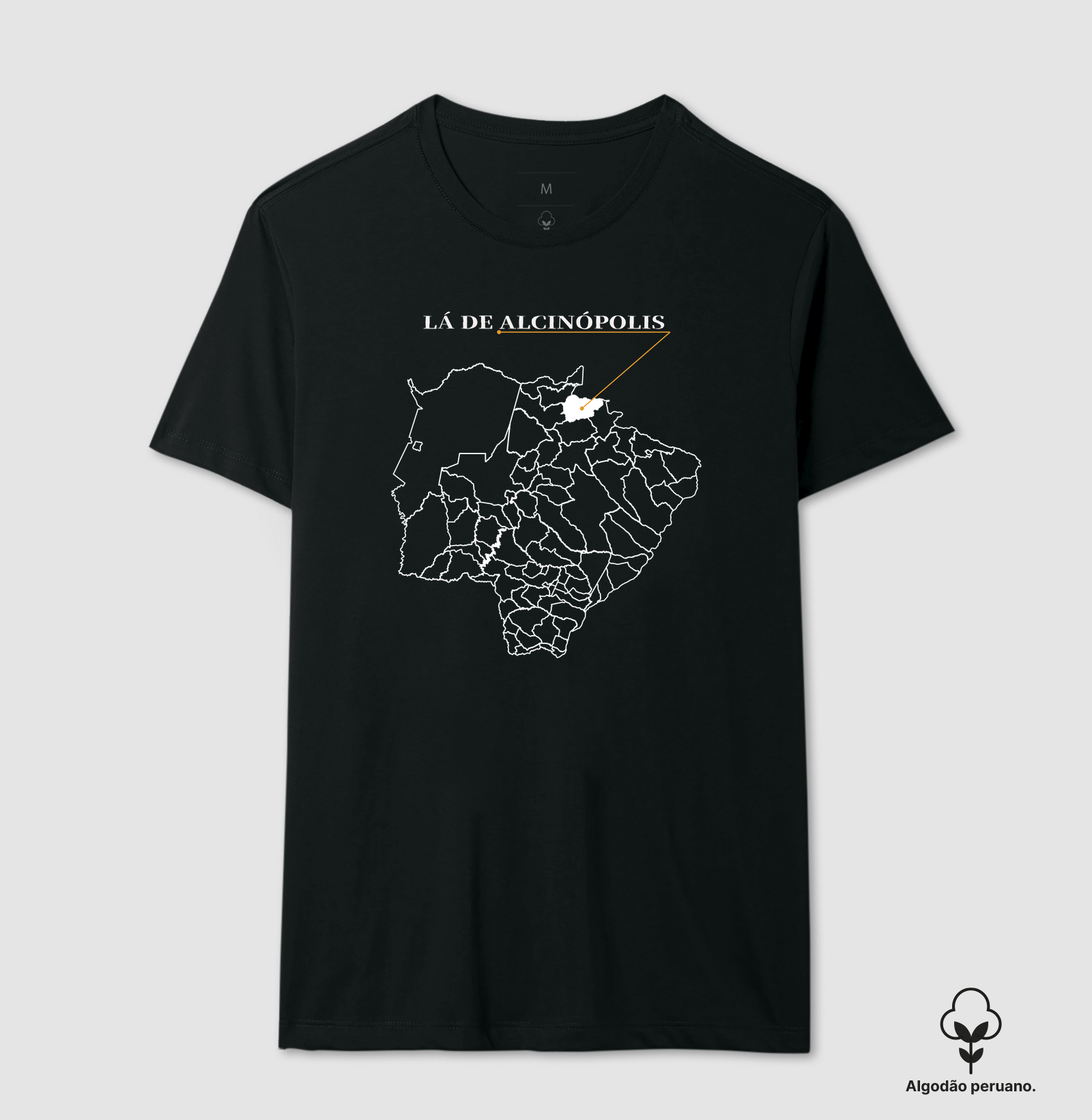 Alcinópolis | Origem MS - Camiseta Algodão Peruano