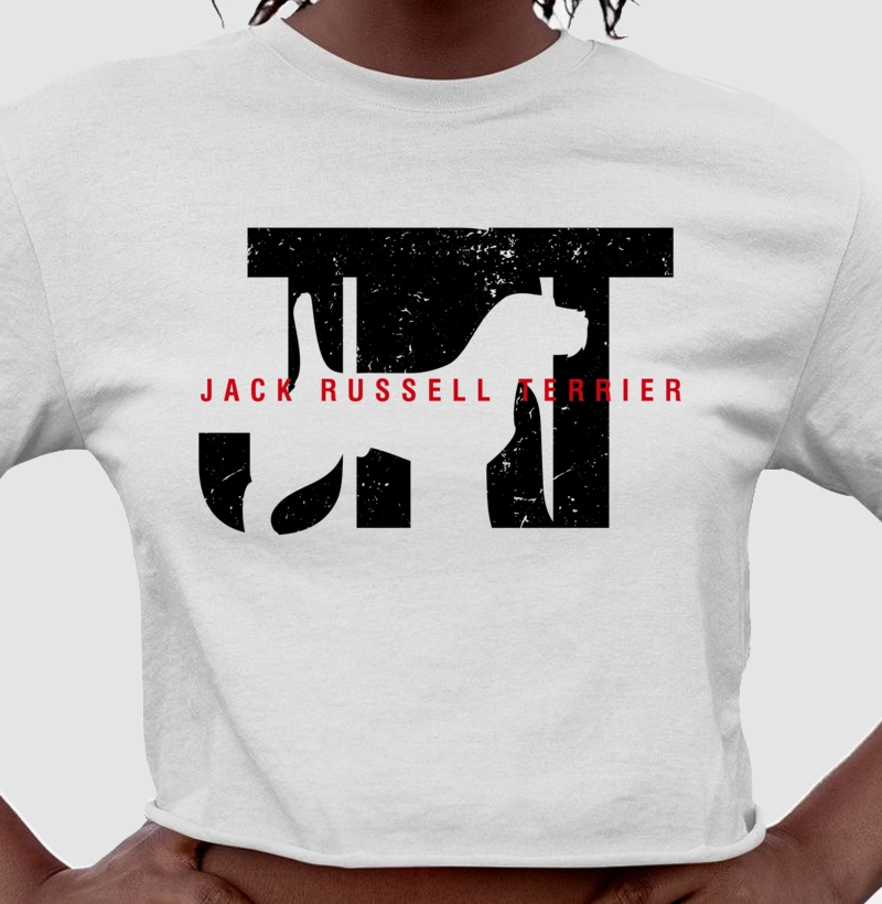 Camiseta Cropped Jack Russell Sigla