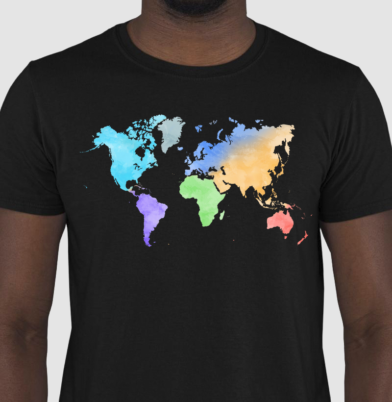 Coleção Viagem - Mapa Mundo