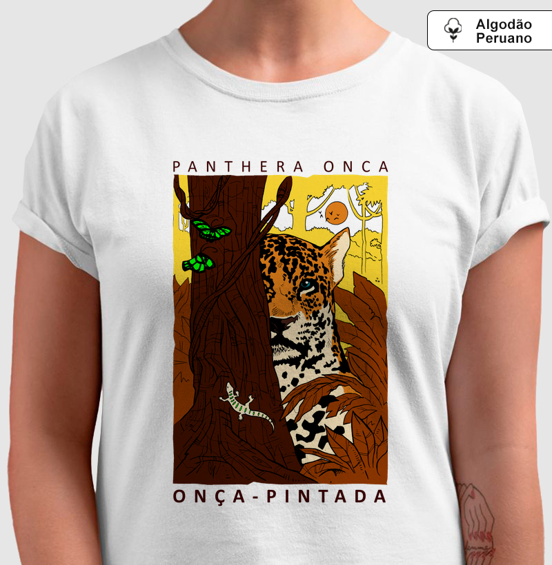 Camiseta Onça-pintada