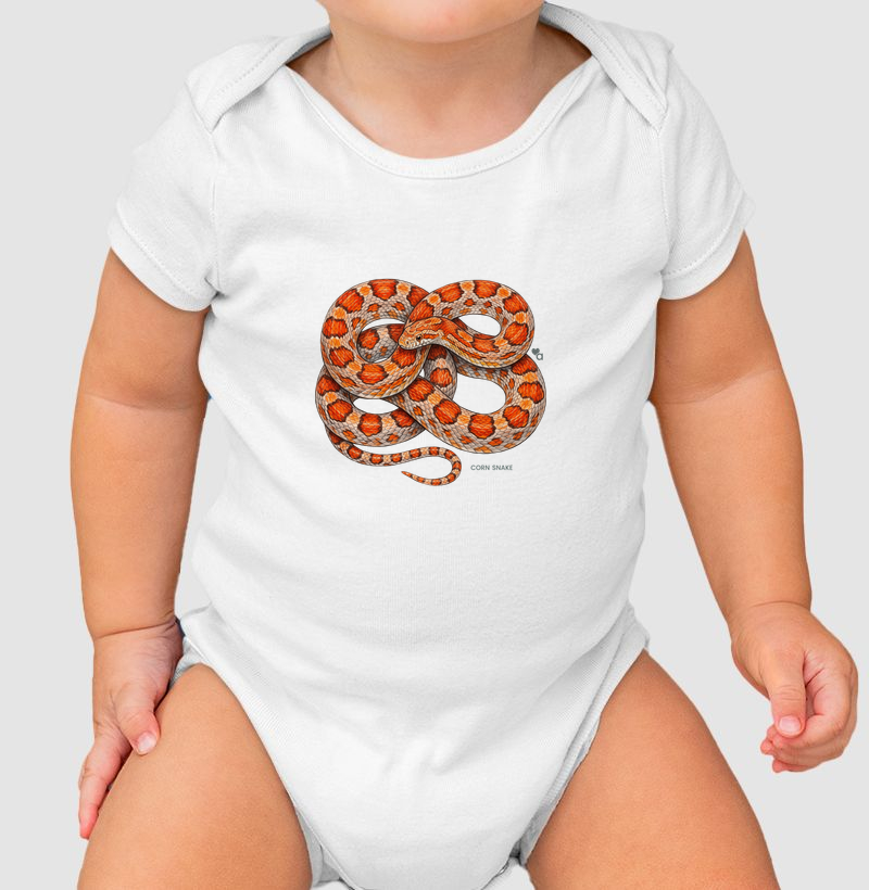 Répteis - Corn Snake - Body Infantil