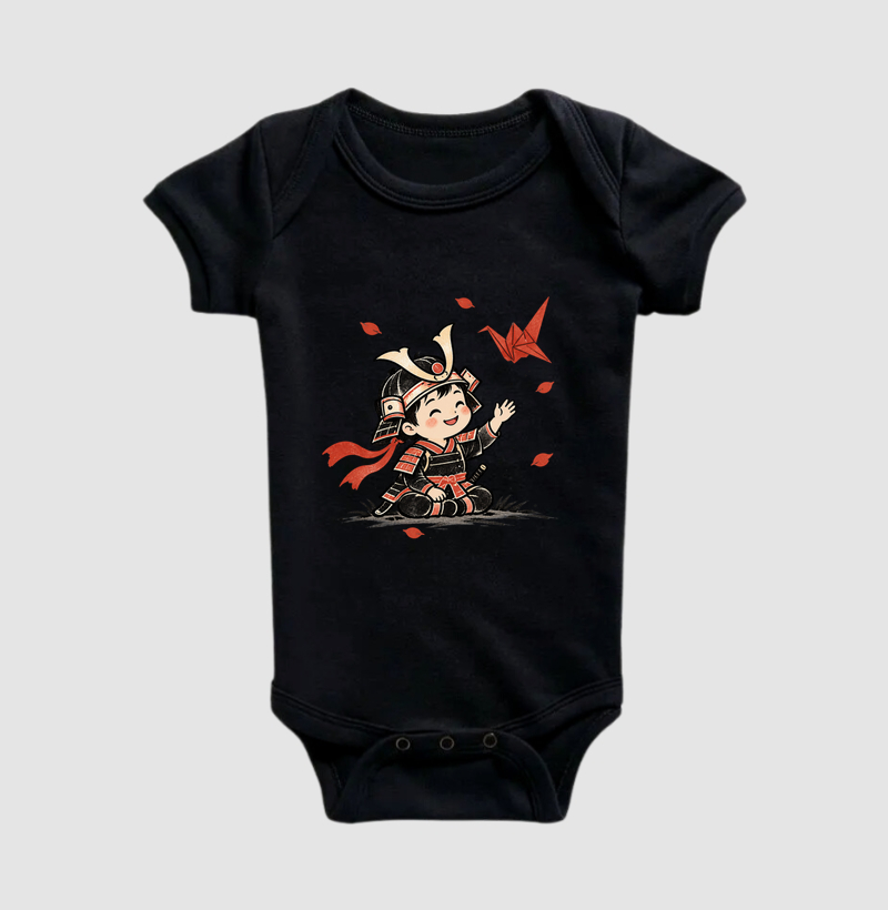 Pequeno Samurai — Grandes Sonhos - Body Infantil