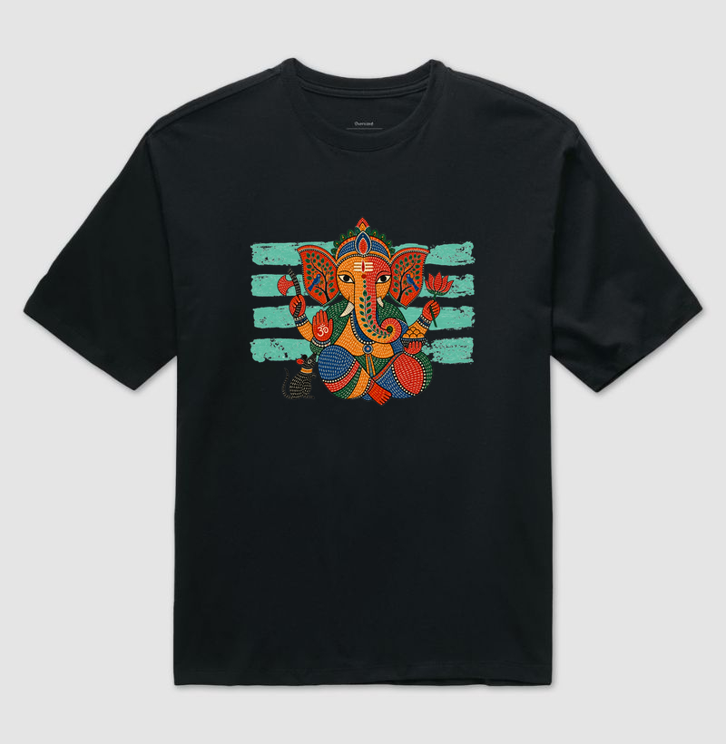 GANESHA CHATURTHI - Camiseta Oversized