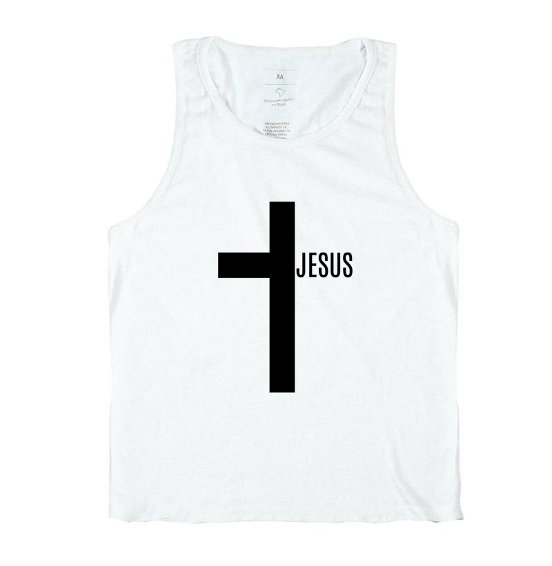 Cruz Jesus - Estampa Preta
