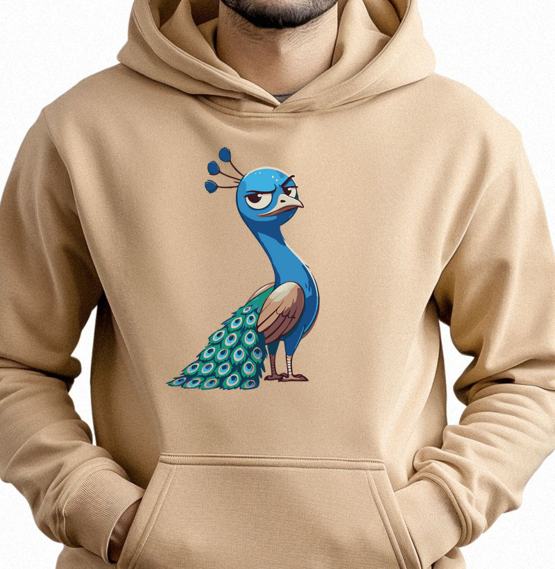 Hoodie Moletom - Soberba - Pavão 