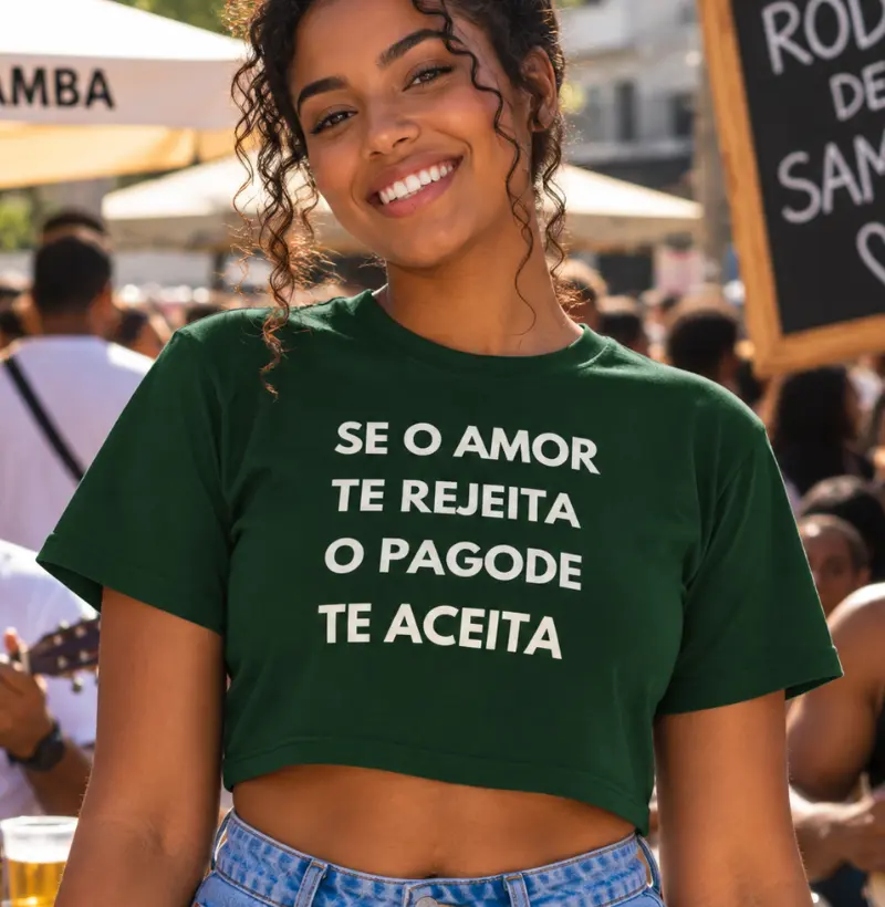 SE O AMOR TE REJEITA O PAGODE TE ACEITA - Cropped