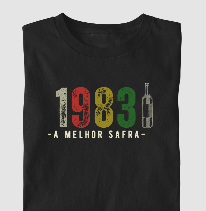 Camiseta A Melhor Safra 1983