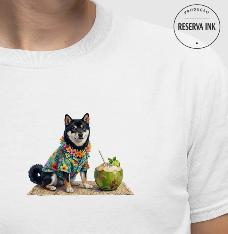 Shiba Inu Preto - Férias