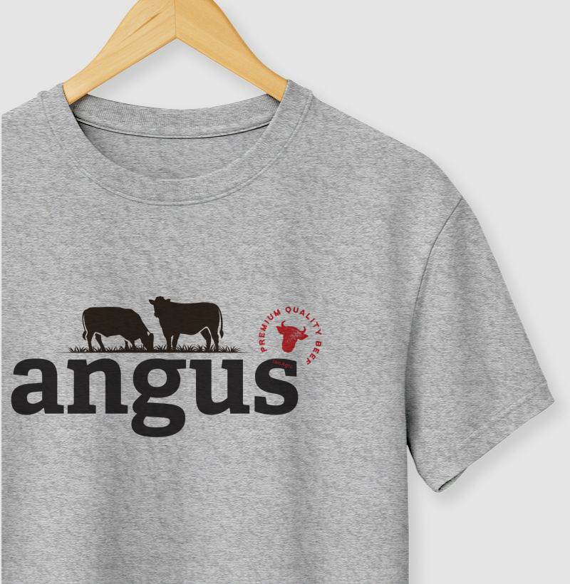 Camiseta Angus raça