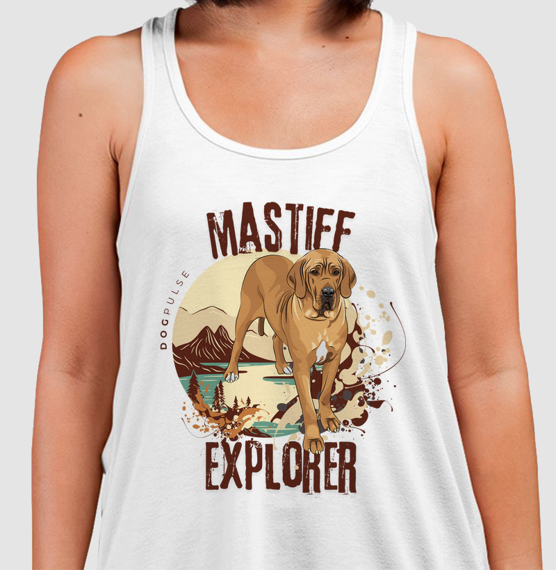 Camiseta Regata Dog Pulse Mastiff Explorer – Bold Strength