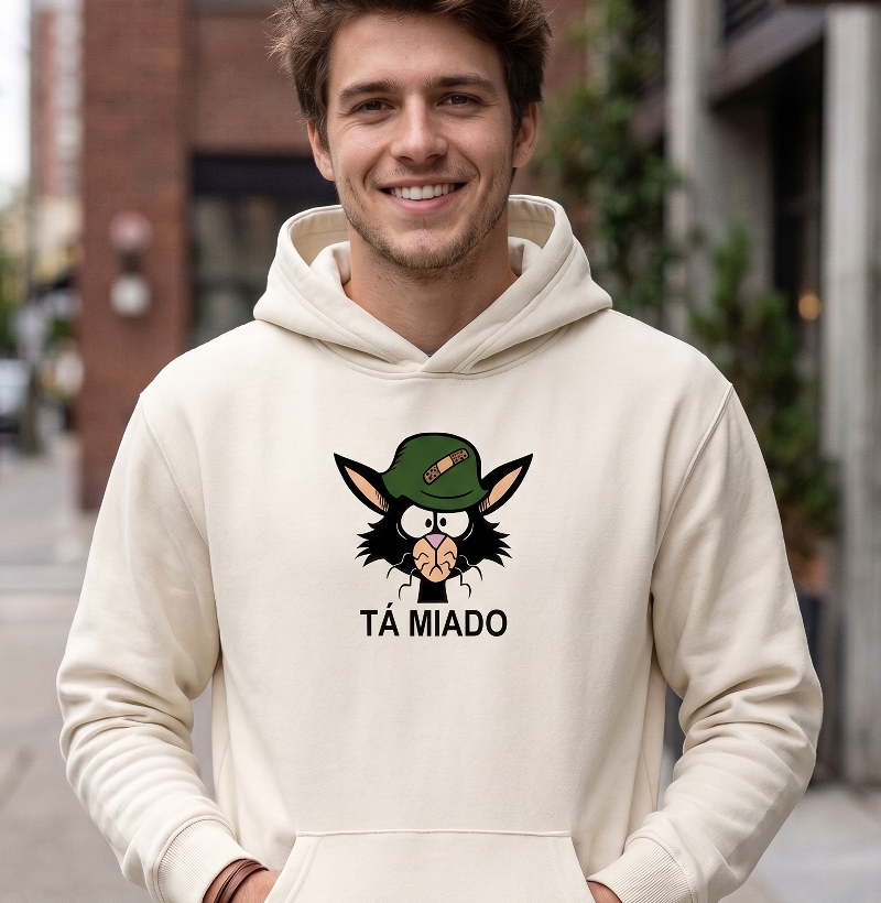 Moletom Gamer: “Tá miado”