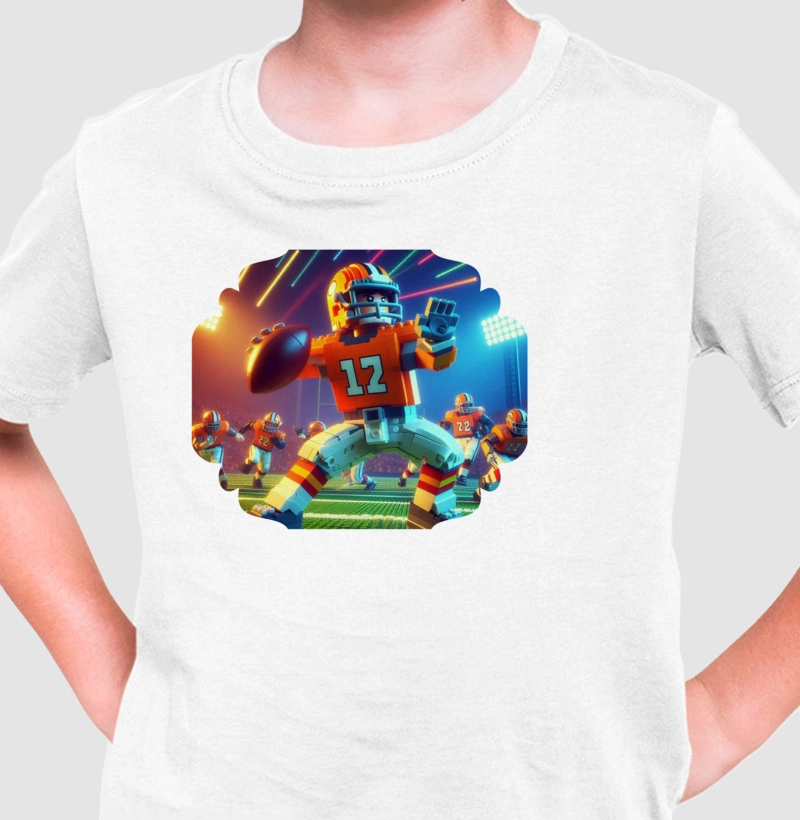 Camiseta infantil Lego QB