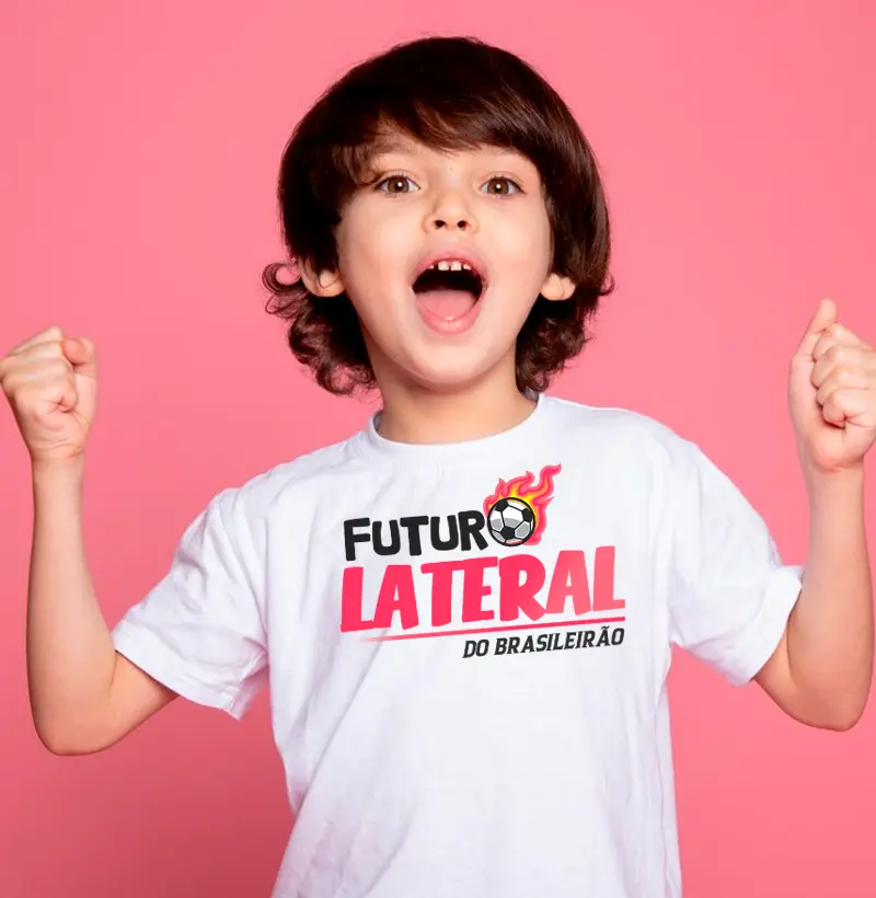 Camiseta Futuro Lateral - Kids