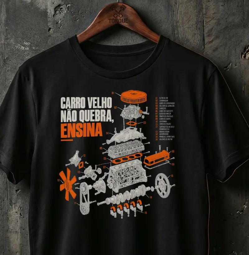 Carro Velho não quebra, Ensina - Motor