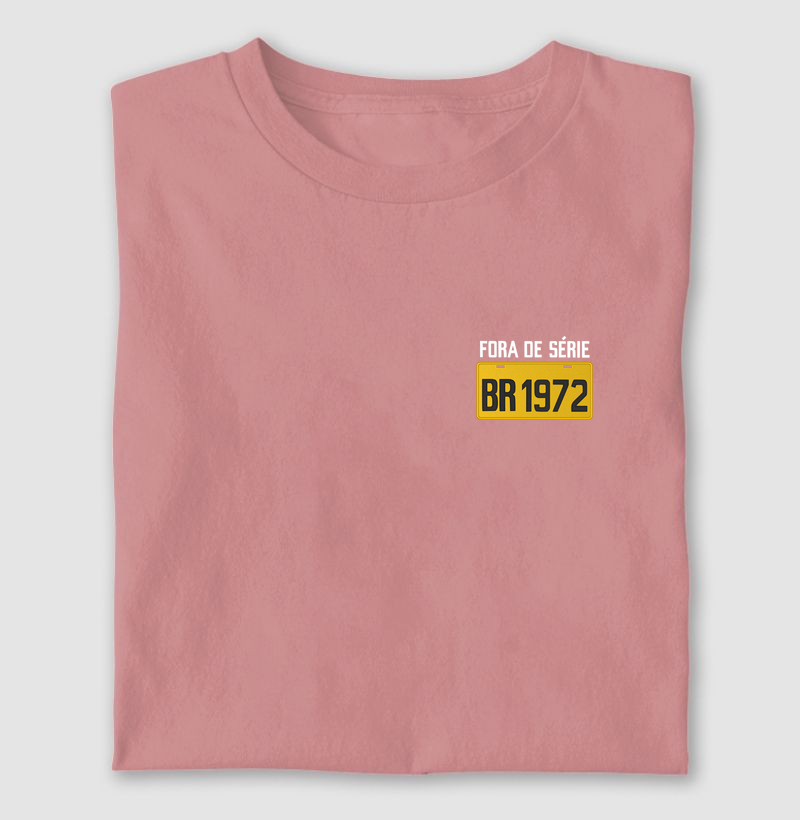 Placa Amarela 1972 - Fora de Série