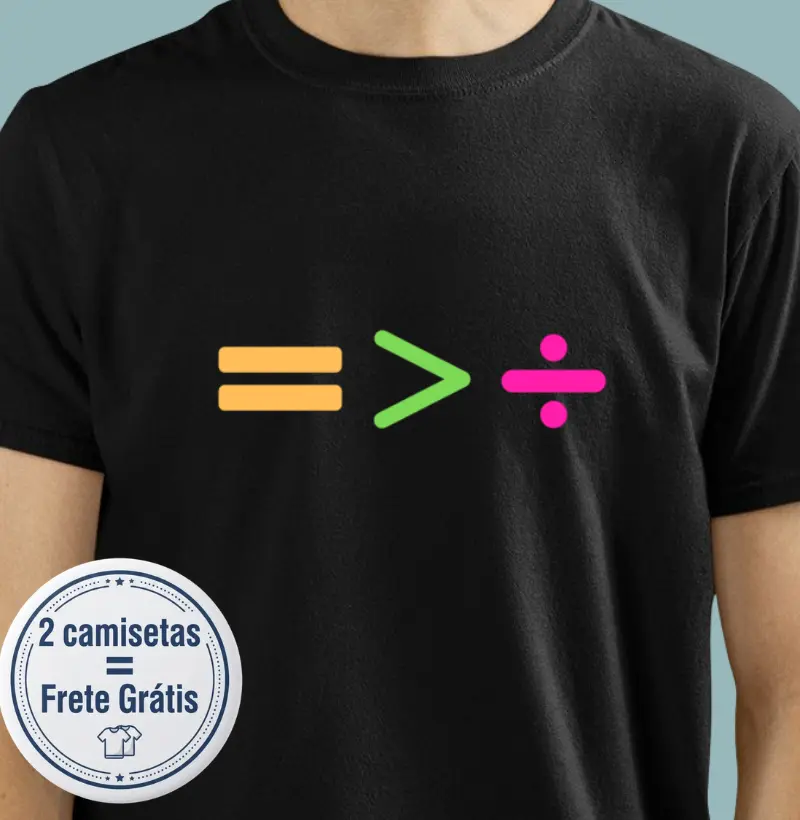 Igualdade é maior que a divisão