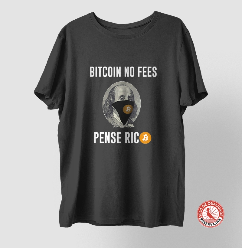 Camiseta Bitcoin No Fees