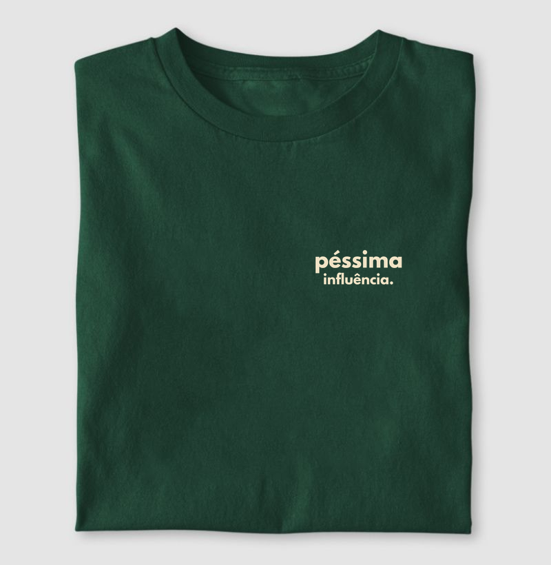 péssima influência | tipoassim