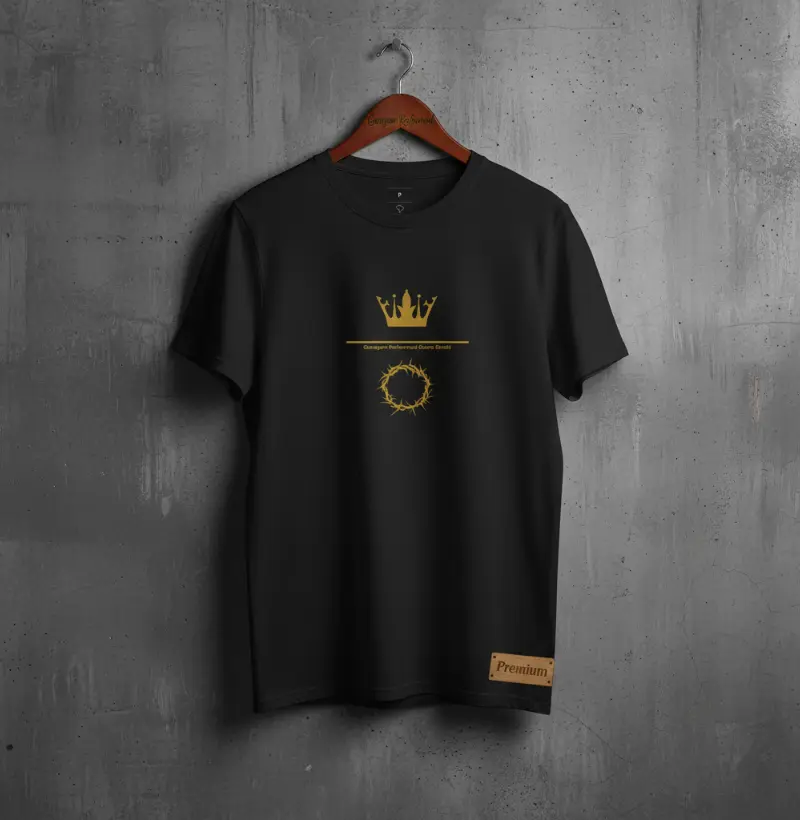 A coroa que Ele usou não era de ouro...