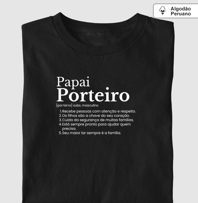 Papai Porteiro - definição (algodão peruano)