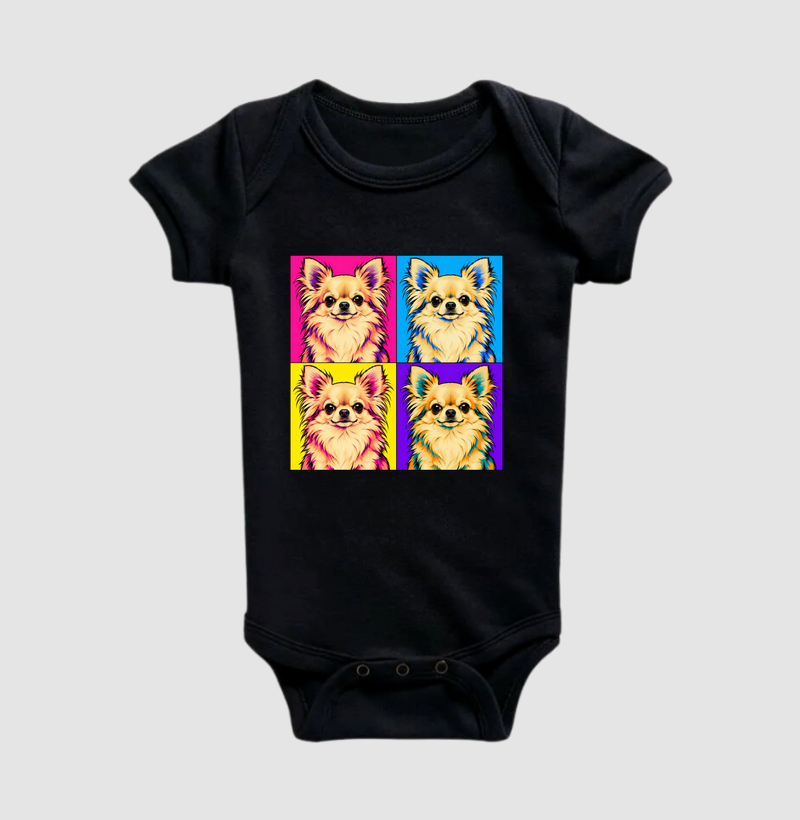 Chihuahua Pop Art - Body Infantil