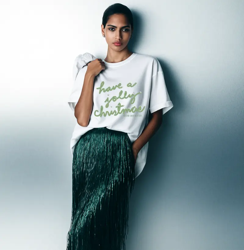 Camiseta Holiday Glow