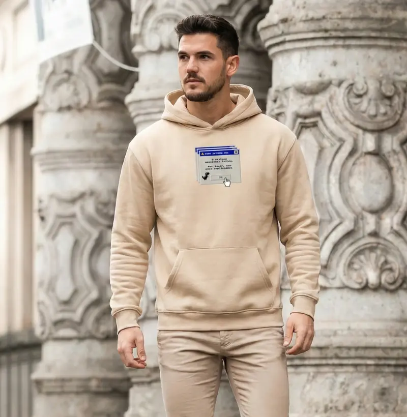 Moletom Você.EXE | Erro Interno 505 (Hoodle)