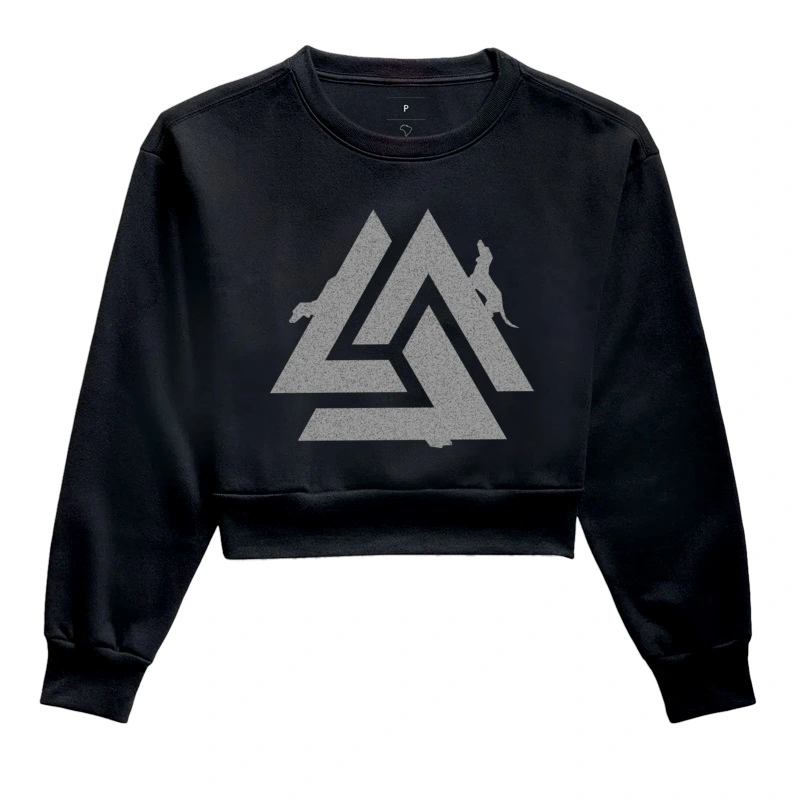 Moletom Cropped Dachs - Valknut