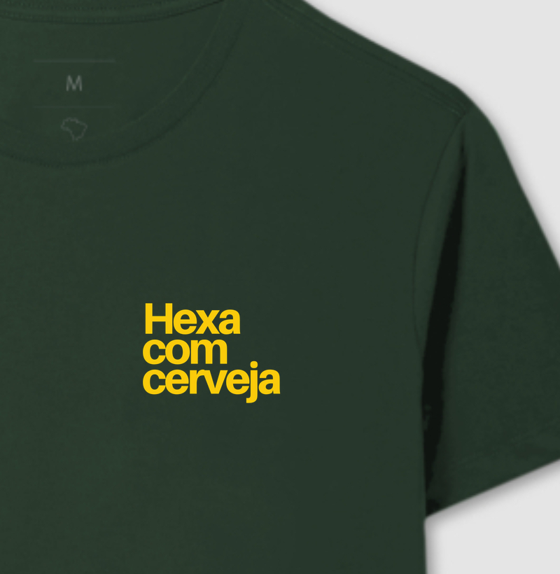 Hexa com cerveja