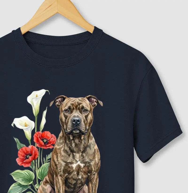 Pit Bull Floral Lealdade