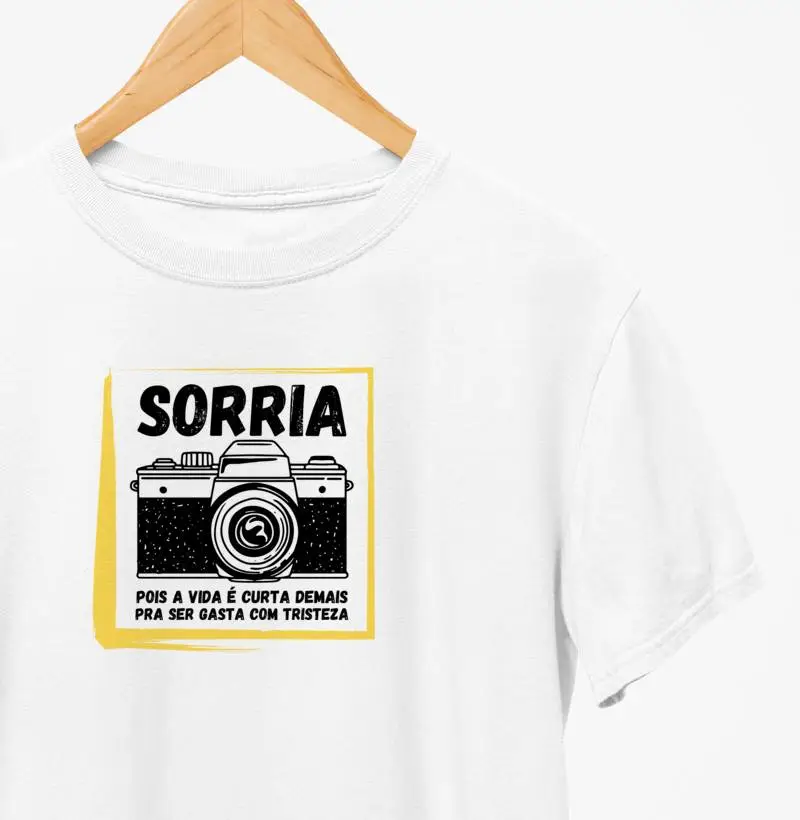 Camiseta sorria