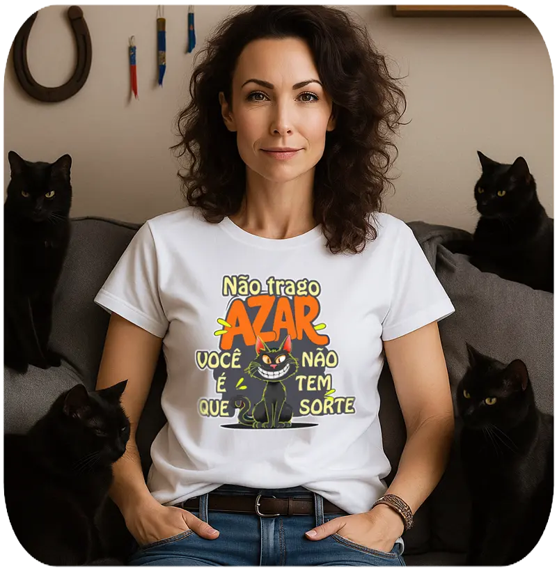 NÃO TRAGO AZAR VOCÊ É QUE NÃO TEM SORTE