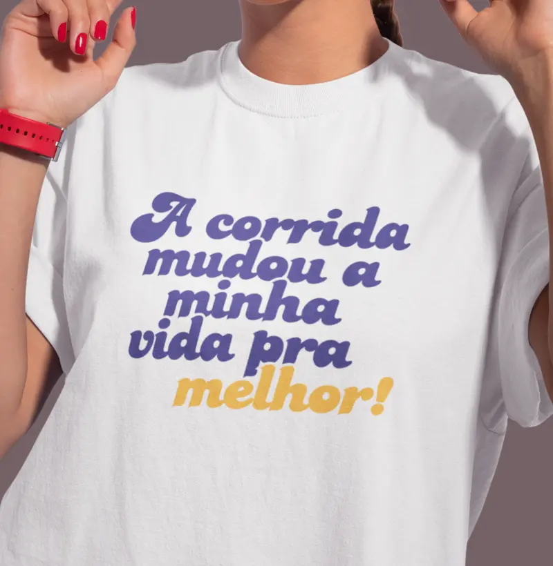 A corrida mudou minha vida...