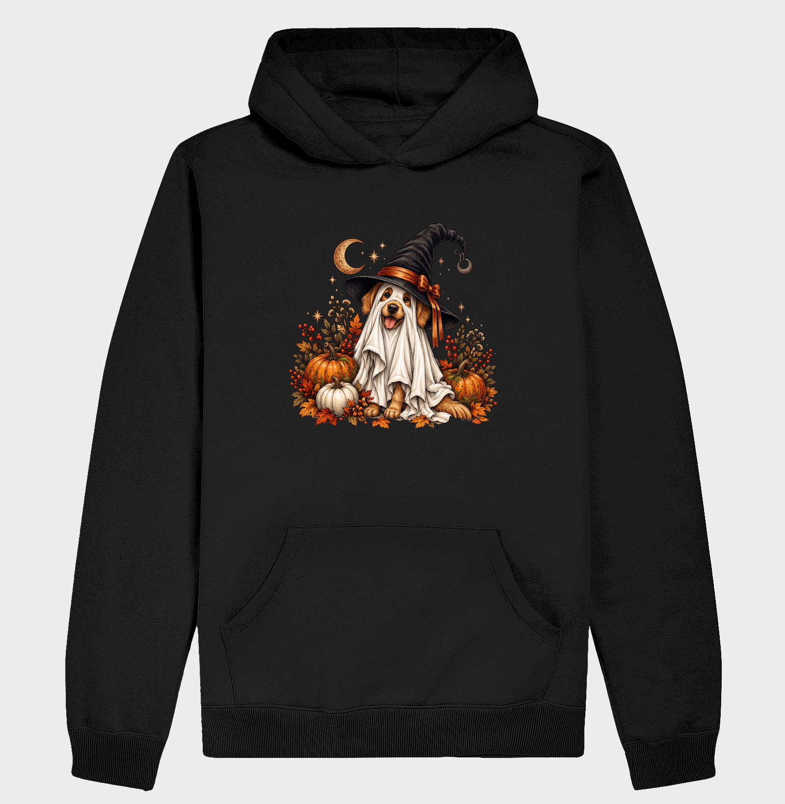 Cão Bruxo do Halloween - Hoodie Moletom