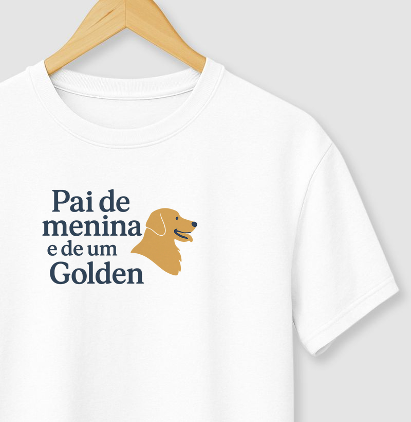 Pai de Menina & Golden Retriever
