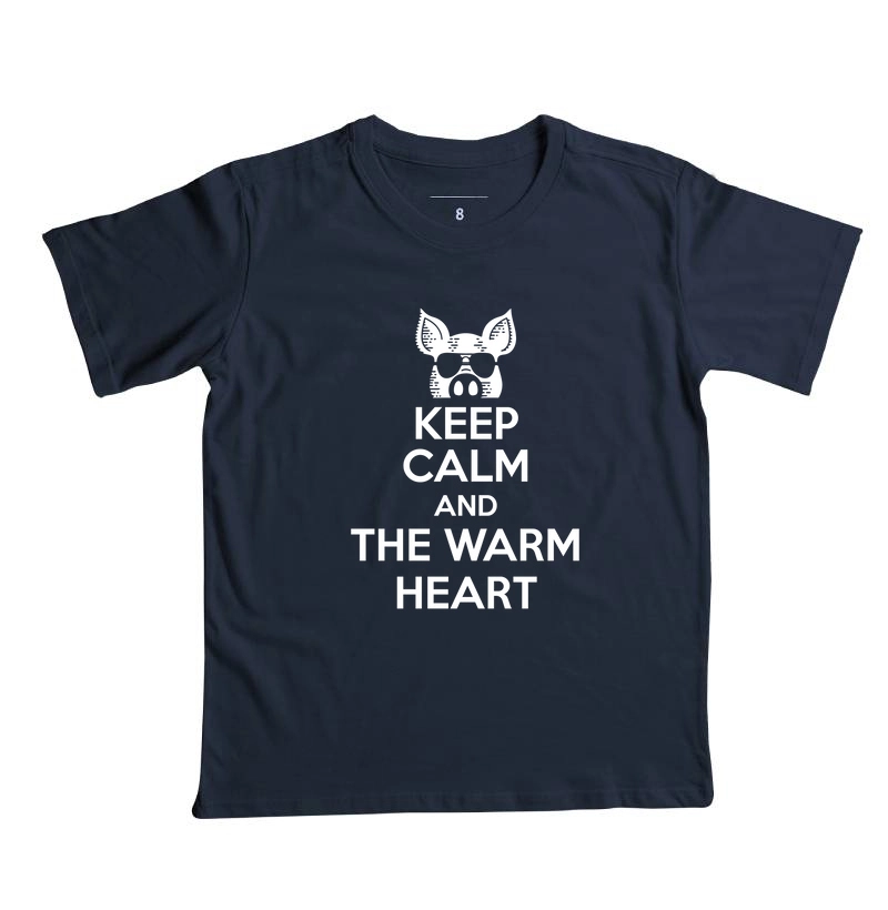  Infantil -Keep Calm and the Warm Heart (Desc. abaixo no PIX)