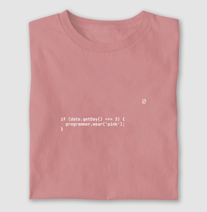 programmer.wear('pink')