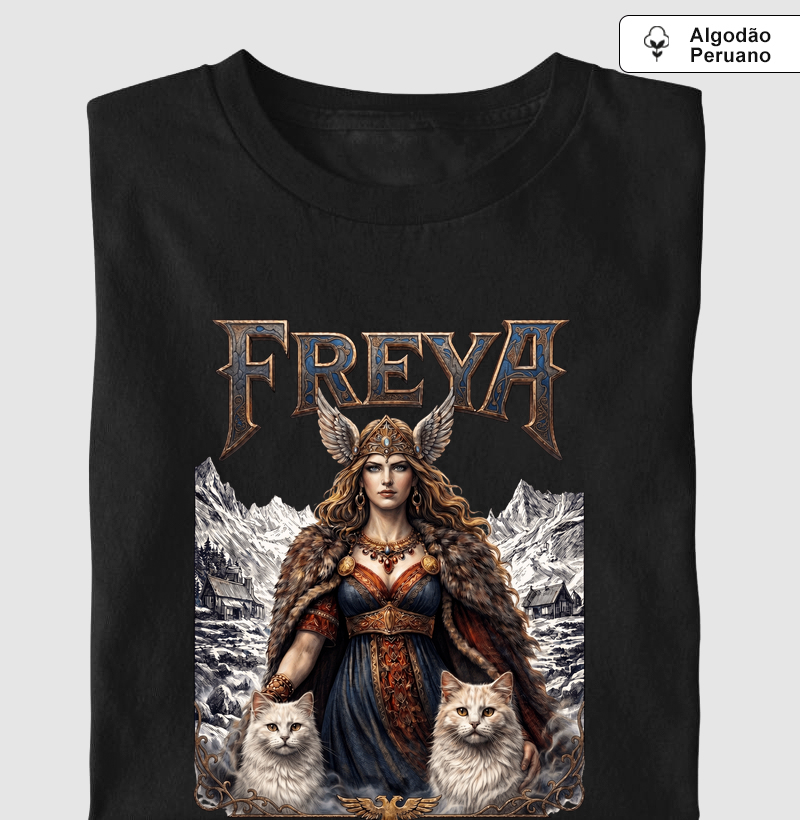 Freya Festival - Camiseta Algodão Peruano