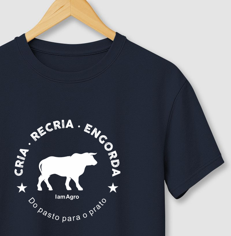 Camiseta Cria Recria e Engorda 2 - escudo