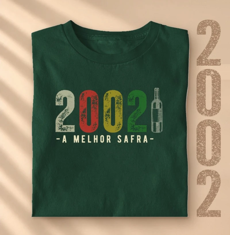 Camiseta A Melhor Safra 2002 - Camiseta