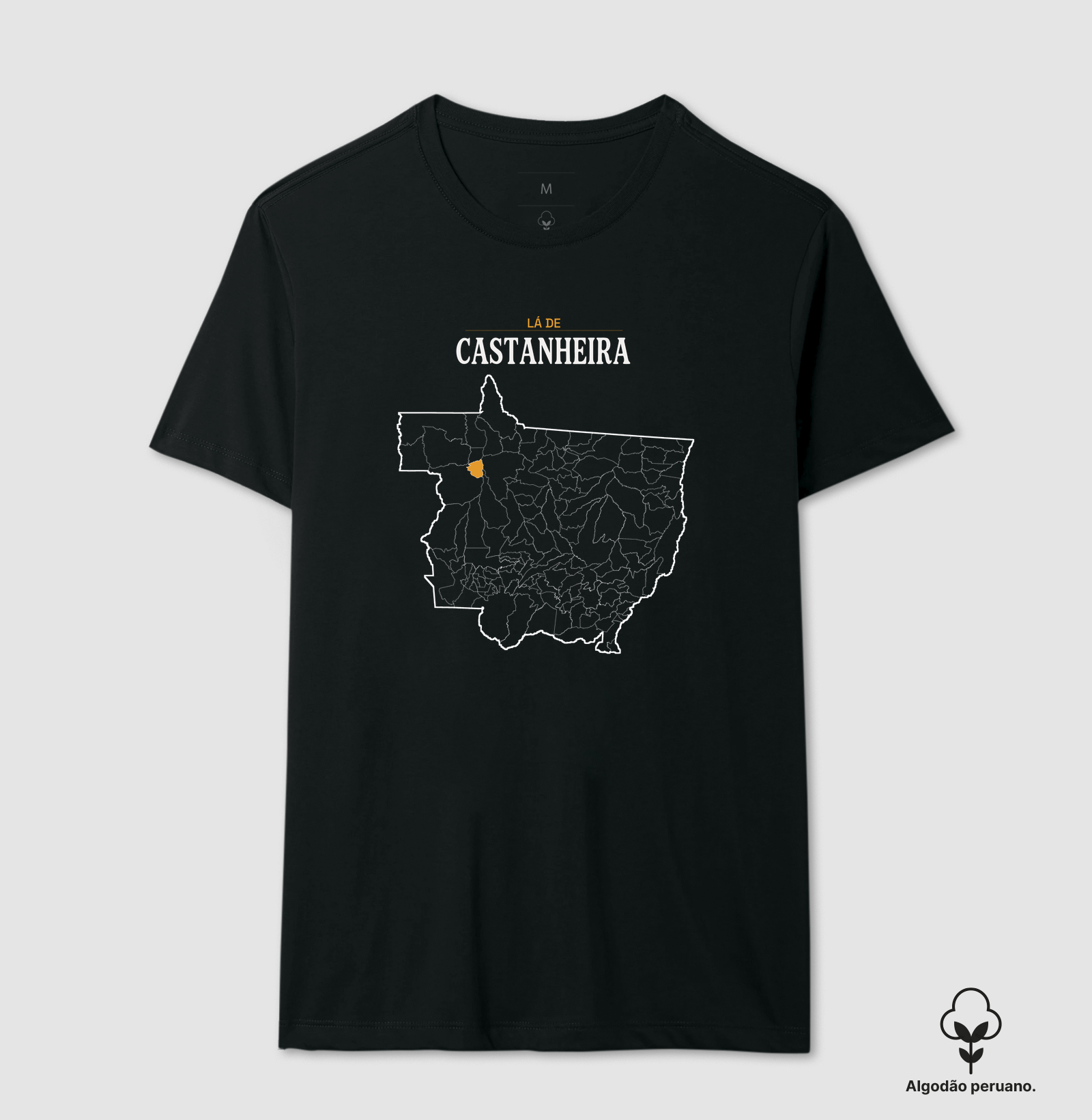 Castanheira | Território MT - Camiseta Algodão Peruano