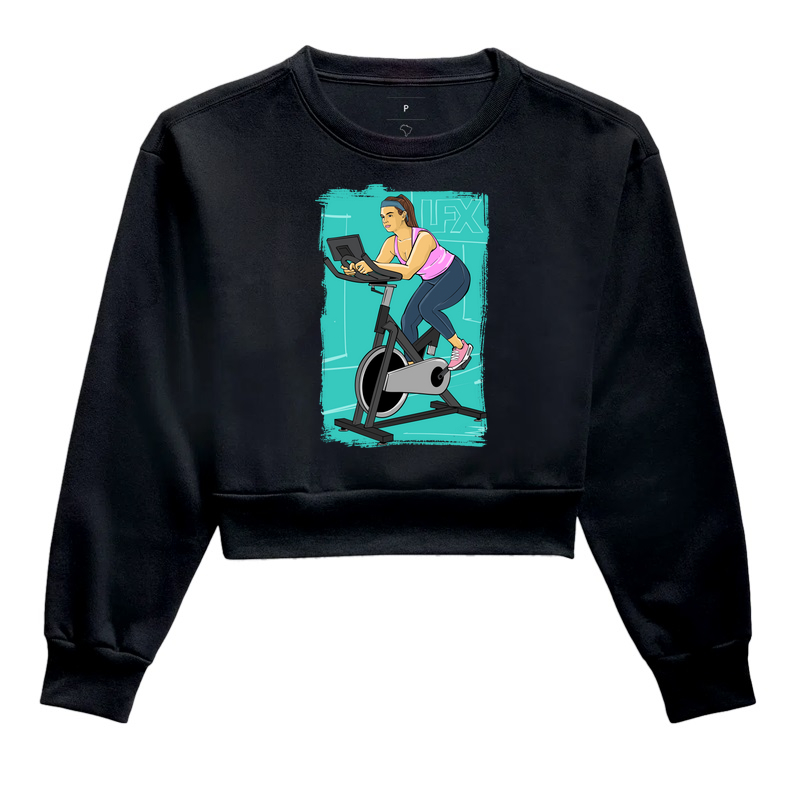 Mulher fazendo Ergométrica V01