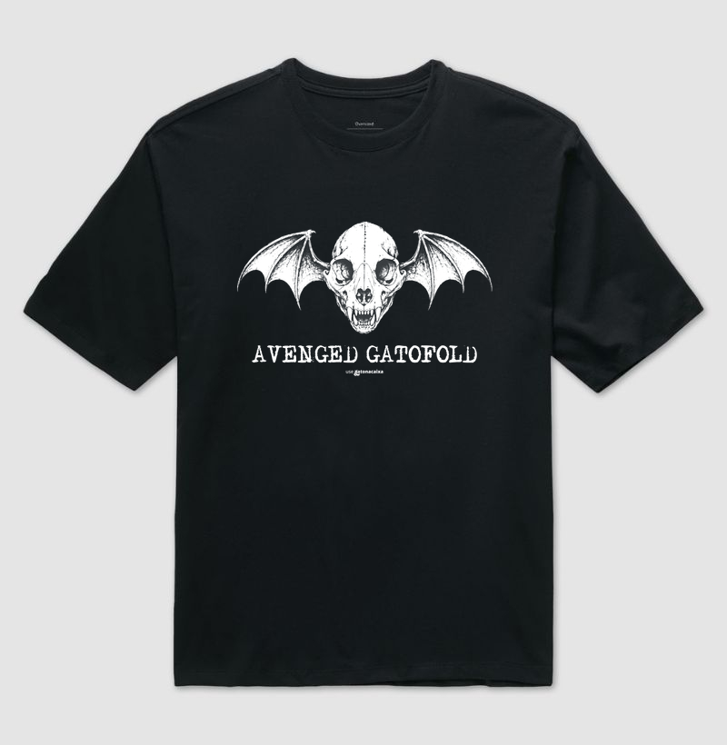 Avenged Gatofold - Camiseta Oversized