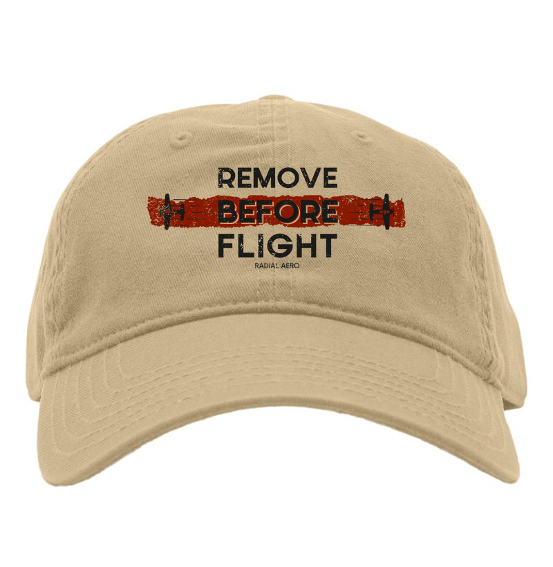 Boné Remove Before Flight