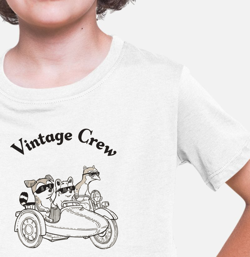 Camiseta Infantil: Turma da Estrada